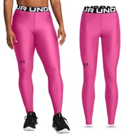 Spodnie sportowe damskie - Legginsy treningowe damskie damskie UNDER ARMOUR szybkoschnące termoaktywne - miniaturka - grafika 1