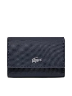Lacoste Duży Portfel Damski NF4190AA Granatowy - Portfele - miniaturka - grafika 1