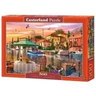 Puzzle - Castorland Puzzle 500 Sunset Harbour wysyłka w 24h ! - miniaturka - grafika 1