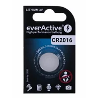 Baterie i akcesoria - EverActive Bateria litowa CR2016 1 sztuka CR2016 - miniaturka - grafika 1