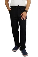 Odzież medyczna - Spodnie medyczne chirurgiczne 100%bawełna męskie czarne 3XL - miniaturka - grafika 1