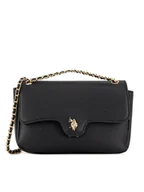 Torebki damskie - U.S. Polo Assn. Torebka BIUXT8386WVP Czarny - miniaturka - grafika 1