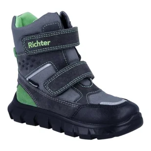 Richter Buty dziecięce Snow 2.0 Buty zimowe, City/Black/Lemon, 35 EU, City Black Lemon, 35 EU - Buty dla dziewczynek - miniaturka - grafika 1