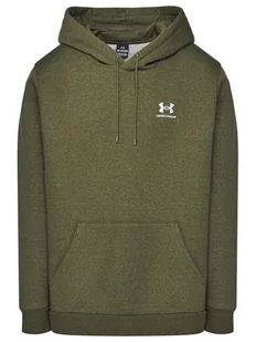 Under Armour Bluza Ua Essential 1373880 Zielony Loose Fit - Bluzy męskie - miniaturka - grafika 1
