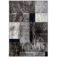 Dywany - Dywan Feniks 120 x 170 cm geometria szaro-granatowy - miniaturka - grafika 1