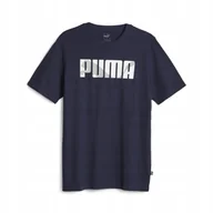 Koszulki męskie - PUMA KOSZULKA GRAPHICS WORDING 67718506 r S - miniaturka - grafika 1
