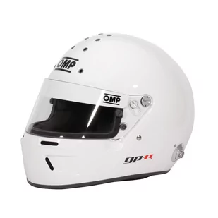 Kask zamknięty OMP GP-R MY22 biały (FIA) - Kaski motocyklowe - miniaturka - grafika 1