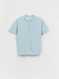 Reserved - T-shirt polo - niebieski - Bluzy dla chłopców - miniaturka - grafika 1