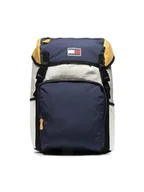 Plecaki - Plecak Tjm Travel Flap Backpack AM0AM08560 Granatowy - Tommy Hilfiger - miniaturka - grafika 1
