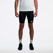 Spodenki męskie - Spodenki męskie New Balance MS33283BK  czarne - miniaturka - grafika 1