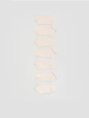 Skarpetki dla dzieci - Reserved - Kolorowe skarpetki 7 pack - złamana biel - miniaturka - grafika 1