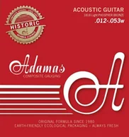 Struny gitarowe  - Adamas Adamas OV1818E lekkie (.012-.053 ga) struny do gitary akustycznej z brązu fosforowego OV1818E - miniaturka - grafika 1