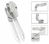 Inne sztućce - Metaltex 250321 szczypce otwieracz do puszek Exodus z zapięciem na magnes 250321 - miniaturka - grafika 1