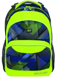 Tiger Nieprzypisany Plecak (tornister) Neon Discovery 1000g 450x330x220 (31107A) IMPT0015 - Plecaki szkolne i tornistry - miniaturka - grafika 1