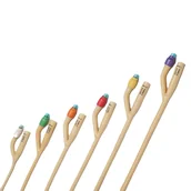 Akcesoria medyczne - Cewnik urologiczny Foleya, dwudrożny z gumową zastawką, lateks silikonowany, CH 18, 1 sztuka - miniaturka - grafika 1