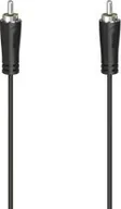 Kable komputerowe i do monitorów - Kabel Hama RCA Cinch - RCA Cinch 1.5m czarny 002050980000 - miniaturka - grafika 1