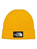 Czapki damskie - The North Face Czapka "TNF" w kolorze żółtym - miniaturka - grafika 1