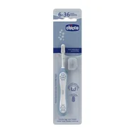 Zabawki interaktywne dla dzieci - Szczoteczka do zębów Indigo 6-36m - Chicco - miniaturka - grafika 1