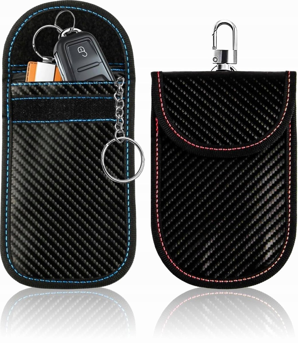 ETUI BLOKUJĄCE SYGNAŁ RFID ANTENOWY FARADAY AUTO KIESZEŃ 2 SZTUKI