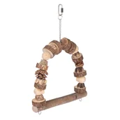 Klatki i wyposażenie dla ptaków - TIAKI huśtawka dla ptaków - Rozmiar M (szer. x wys.): 24 x 32 cm - miniaturka - grafika 1