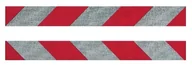 Akcesoria motoryzacyjne - Odblaski Naklejki Na Auto Folia Odblaskowa Paski 40x5 cm 1/06058 - miniaturka - grafika 1