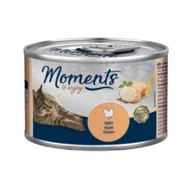 Mokra karma dla kotów - MOMENTS Adult Kurczak 6x140 g - miniaturka - grafika 1
