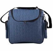 Akcesoria jeździeckie - Torba na szczotki Classy - QHP - navy - miniaturka - grafika 1