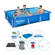 Baseny ogrodowe - Bestway Steel Pro 300x201x66 cm Rechteckig - oferta basenów kąpielowych - miniaturka - grafika 1