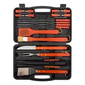 Akcesoria do grilla - Akcesoria Do Grilowania W Walizce 18 Elementów - miniaturka - grafika 1