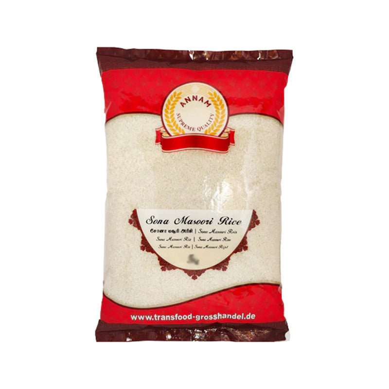 Ryż Sona Masoori Anaam 1 kg – lekki sypki ryż z południowych Indii