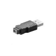 Adaptery i przejściówki - MicroConnect USB-A microUSB Czarny USBAMBFMINI - miniaturka - grafika 1