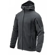 Odzież taktyczna i umundurowanie - Bluza Helikon-Tex Patriot Mk 2 - Hybrid Fleece - Shadow Grey / Czarna XL - miniaturka - grafika 1