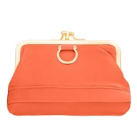 Portfele - Średnia Portmonetka Skórzana Kaletnik Pomarańczowa - miniaturka - grafika 1