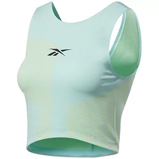 Koszulki i topy damskie - Reebok Damski top Ts Seamless Crop Top Q1 wielokolorowa Digglw S GL2580 - grafika 1