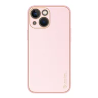 Etui i futerały do telefonów - Dux Ducis Yolo etui iPhone 14 Plus elegancki pokrowiec ze skóry ekologicznej różowy - miniaturka - grafika 1