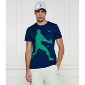 Koszulki męskie - Lacoste T-shirt Lacoste x Novak Djokovic | Regular Fit - miniaturka - grafika 1