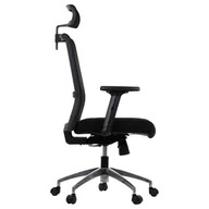 Fotele i krzesła biurowe - Fotel ergonomiczny Riverton M/H/AL siatka - miniaturka - grafika 1