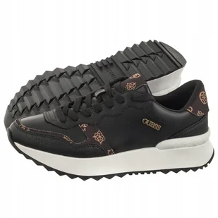 Buty Sneakersy Damskie Guess Vinsa 2 FLPVN2 Black Czarne - Sneakersy damskie - miniaturka - grafika 1