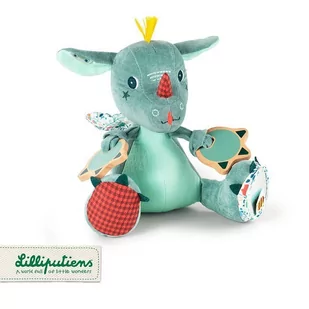 Lilliputiens Przytulanka aktywizująca wielofunkcyjna Smok Joe 9 m+ solution-bc-7768-0 - Maskotki i pluszaki - miniaturka - grafika 1