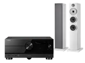 Zestawy stereo - Yamaha RX-A4A (czarny) + 704 S3 (biały) - miniaturka - grafika 1