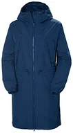 Płaszcze damskie - Helly Hansen W Essence Płaszcz przeciwdeszczowy M Ocean - miniaturka - grafika 1