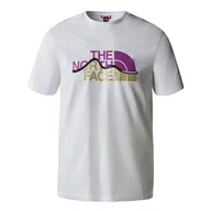 Koszulki sportowe męskie - Koszulka The North Face Mountain Line 0A7X1NVV11 - biała - miniaturka - grafika 1