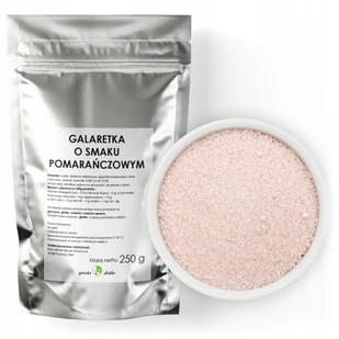 Galaretka O Smaku Pomarańczowym W Proszku 250G - Galaretki - miniaturka - grafika 1