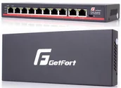 Switche - SWITCH POE GETFORT 8FE x POE + 2FE UPLINK WATCHDOG - miniaturka - grafika 1
