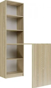 Biurko Topeshop R50 Beżowe 125 cm x 46.5 cm - Biurka - miniaturka - grafika 1