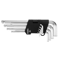 Klucze i nasadki - Top Tools Klucze sześciokątne 9cz. 1.5 - 10mm (długie) 35D051 - miniaturka - grafika 1