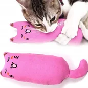 Zabawki dla kotów - ZABAWKA DLA KOTA INTERAKTYWNA KULKA + KOCIMIĘTKA - miniaturka - grafika 1