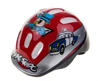 Kaski rowerowe - Biko, Kask rowerowy, Kid, HM-BI109, czerwony, rozmiar M - miniaturka - grafika 1