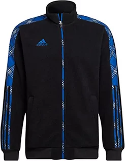 Kurtki męskie - adidas Tir FL JKT WR Kurtka męska, Czarny/azurea, L - grafika 1