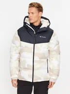 Odzież trekkingowa męska - Columbia Kurtka zimowa Iceline Ridge™ Jacket Brązowy Regular Fit - miniaturka - grafika 1